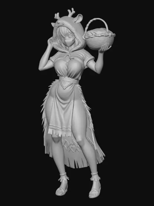 3D model for Deer Hood Forager