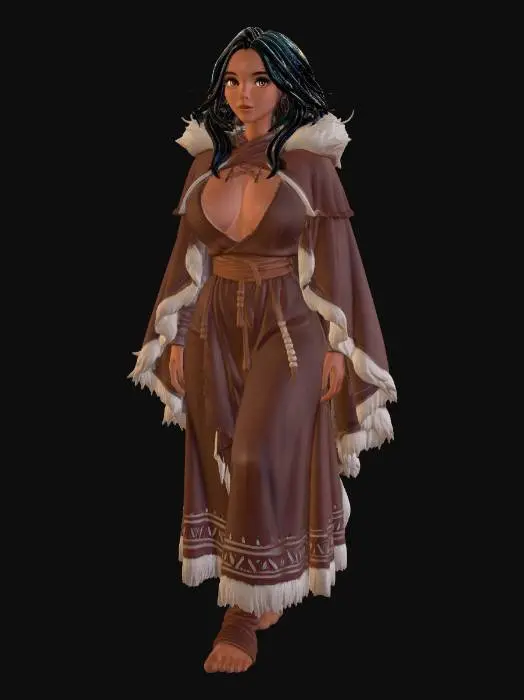 3D model for Snowbound Wanderer