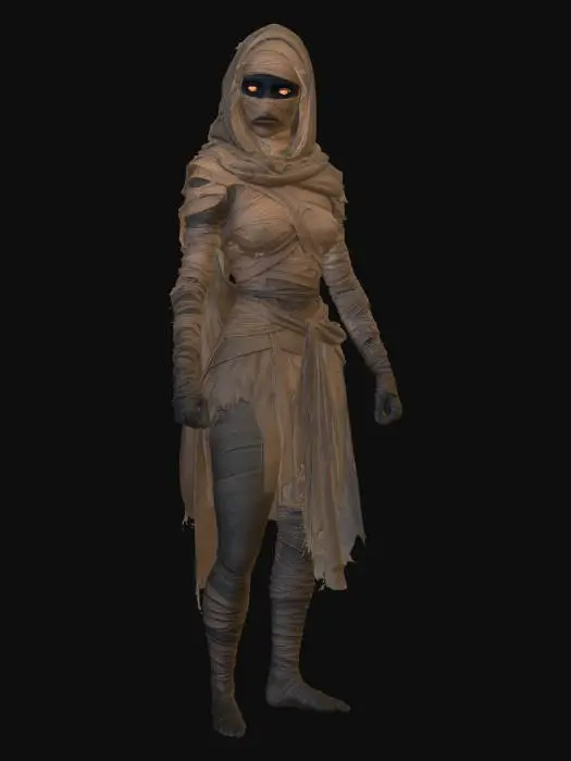 3D model for The Sandbound Sentinel