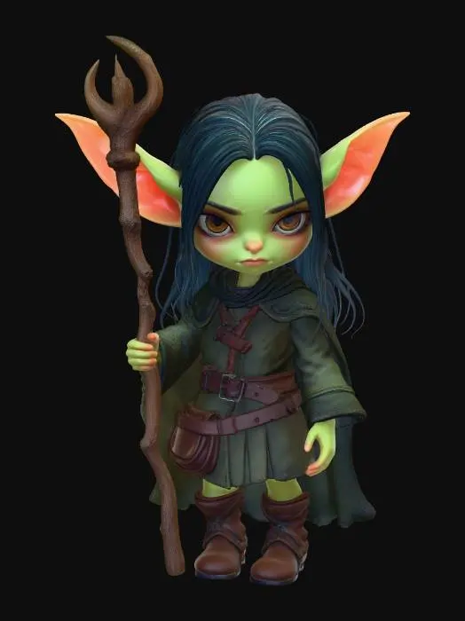 3D model for Grovebound Wanderer