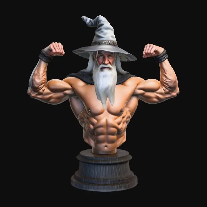 3D model for Wizard Gains