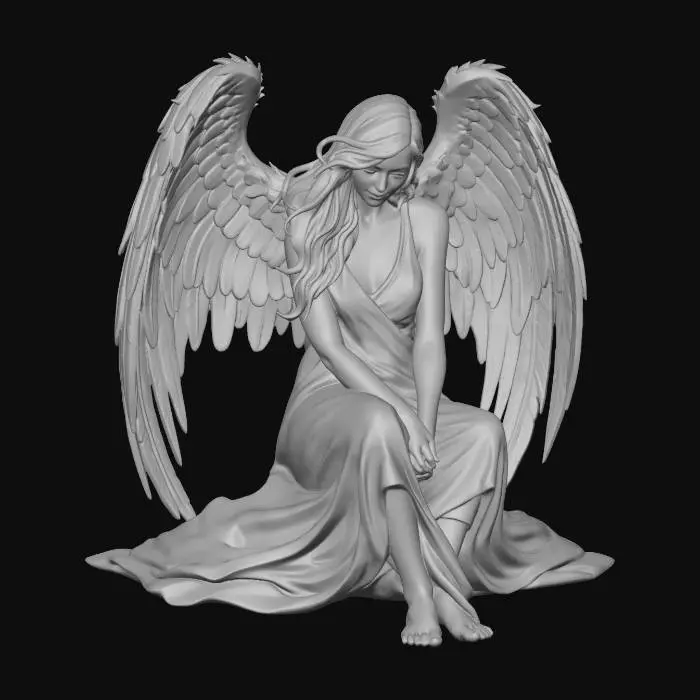 3D model for Angelic Solitude