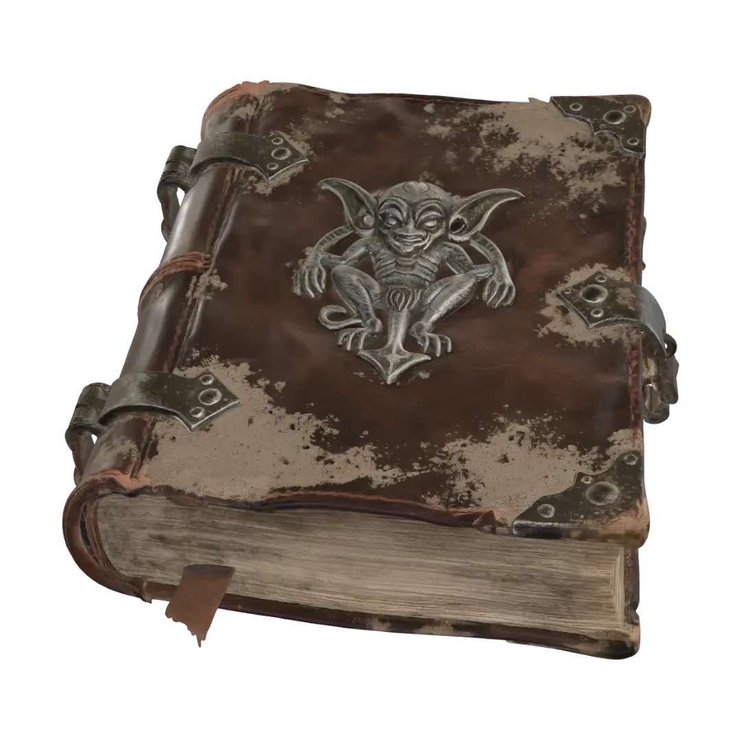 Gargoyle Grimoire - Sculpture 的 AI 生成 3D 模型