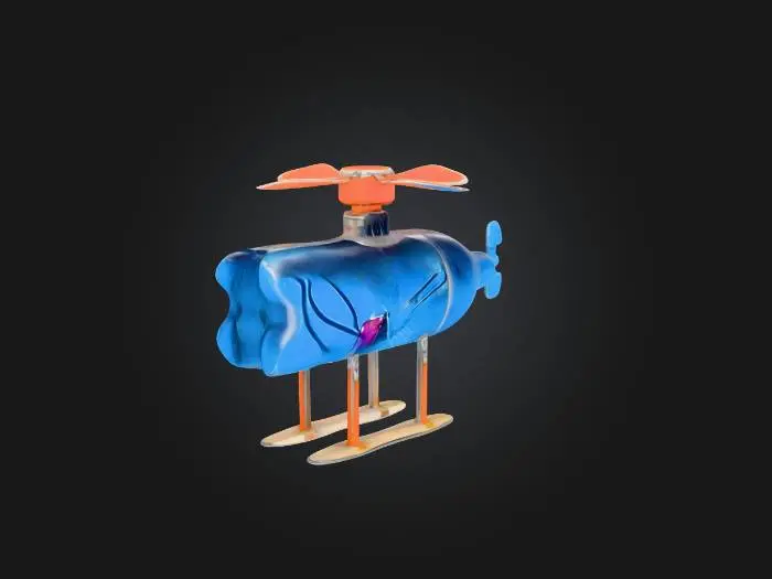 3D model for Plastic Bottle Helicopter