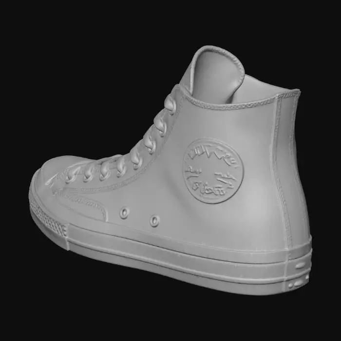 3D model for Converse Chuck Taylor All Star High Top