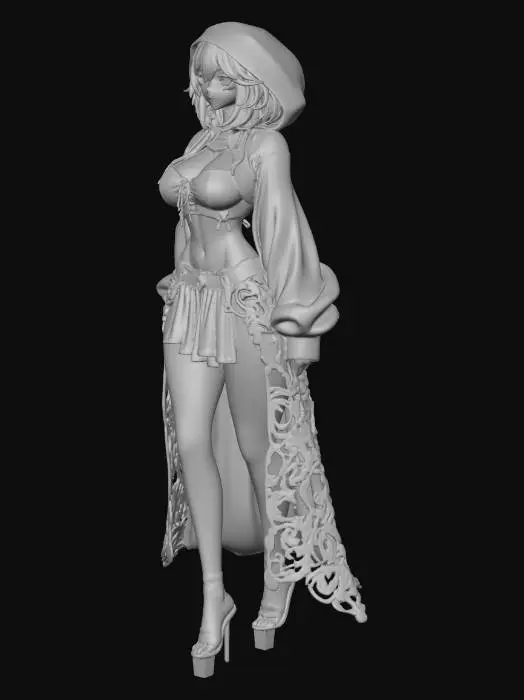 3D model for Enigmatic Wanderer