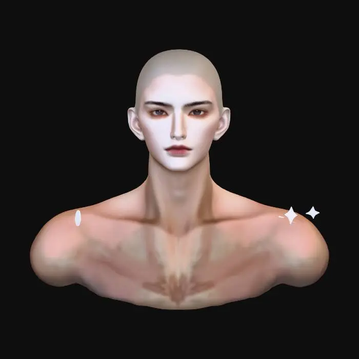 3D model for Ethereal Portrait