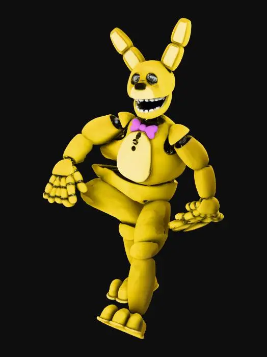 3D model for sprıngbonnıe