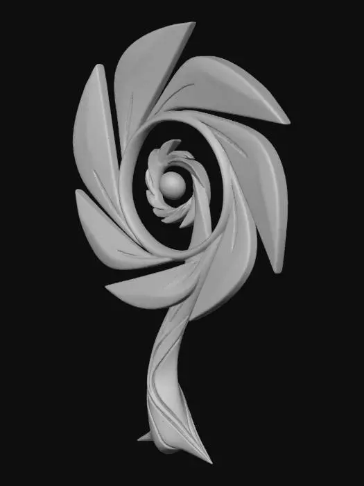 3D model for Whirling Tree