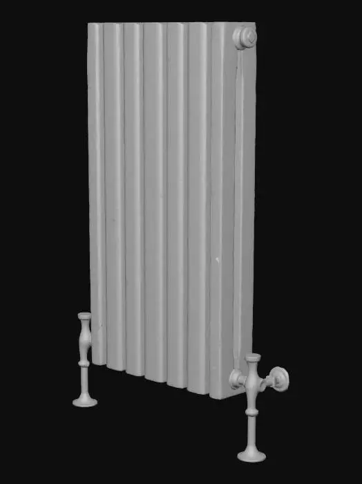 3D model for stwórz mi klasyczny kaloryfer, moze byc nowoczesny z pokrętłem