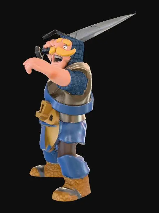 3D model for Knight Charge