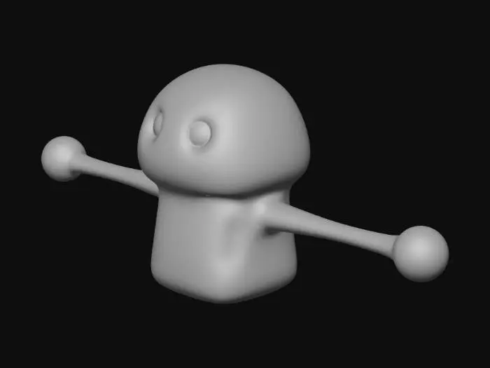 3D model for Pastel Rainbow Blob