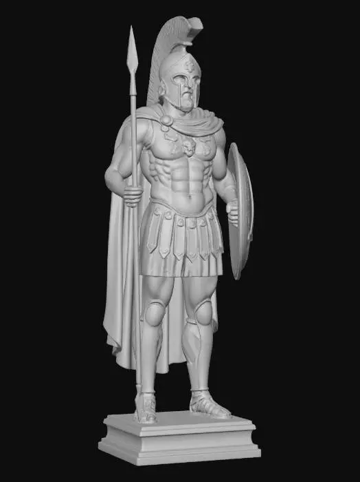 3D model for Leonidas I, King of Sparta