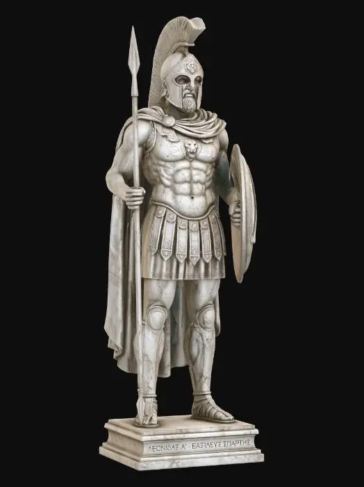 3D model for Leonidas I, King of Sparta