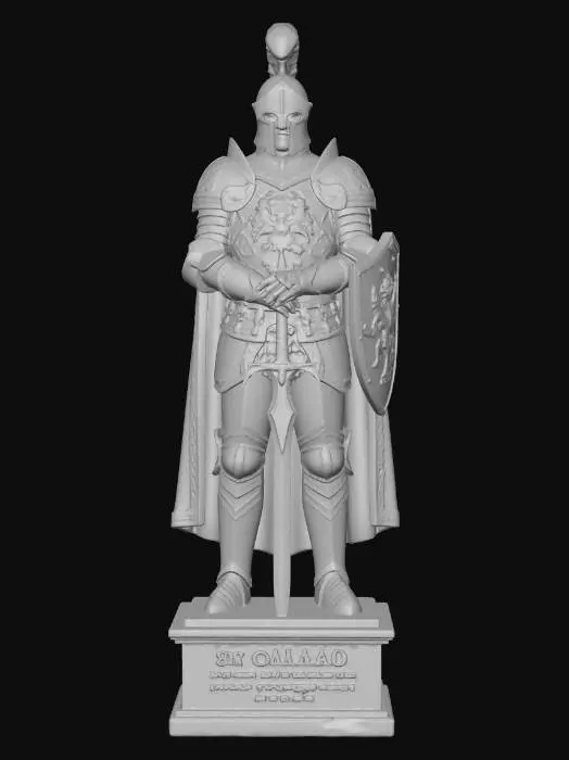 3D model for Sir Galahad, Knight of the Round Table
