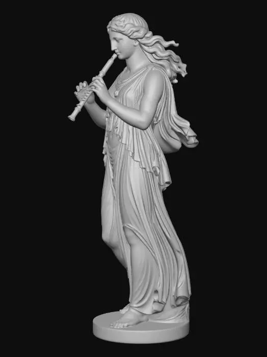 3D model for The Flutist Muse