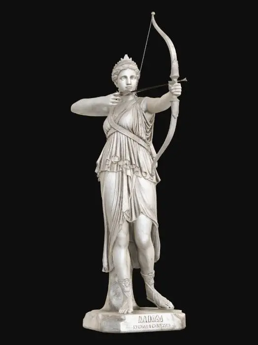 3D model for Diana, Roman Goddess