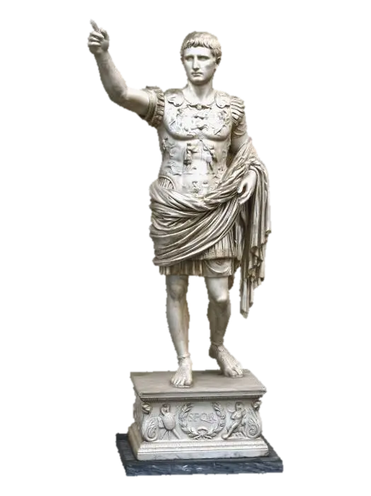 Statue of Augustus - Classical 的 AI 生成 3D 模型