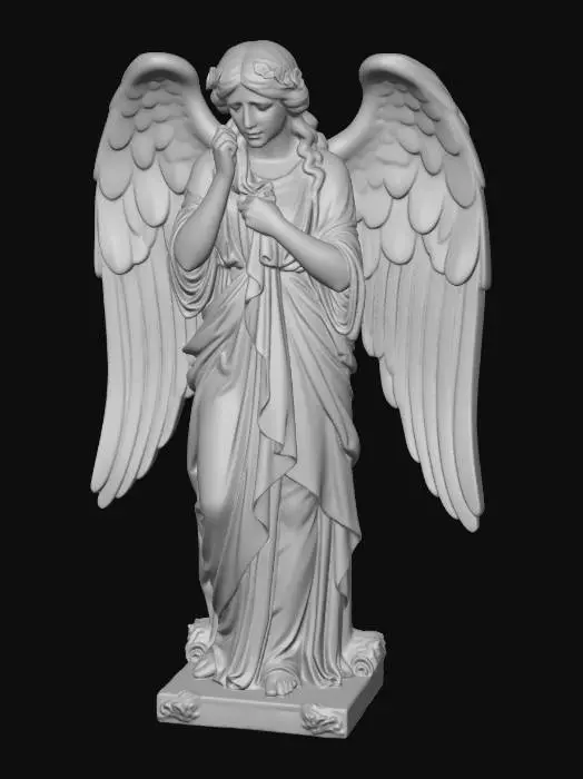 3D model for Sorrowful Angel