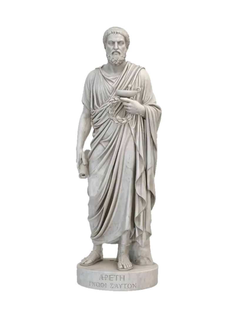Arete Statue - Classical 的 AI 生成 3D 模型