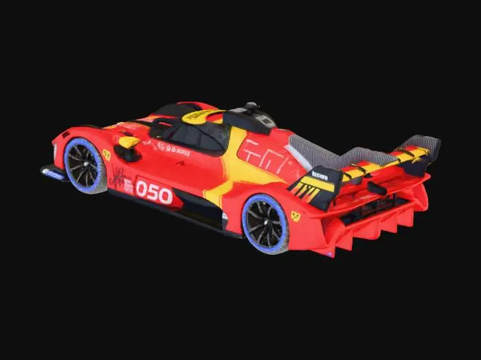 3D model for Ferrari Hypercar Victory