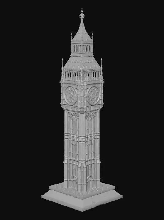 3D model for Big Ben Model