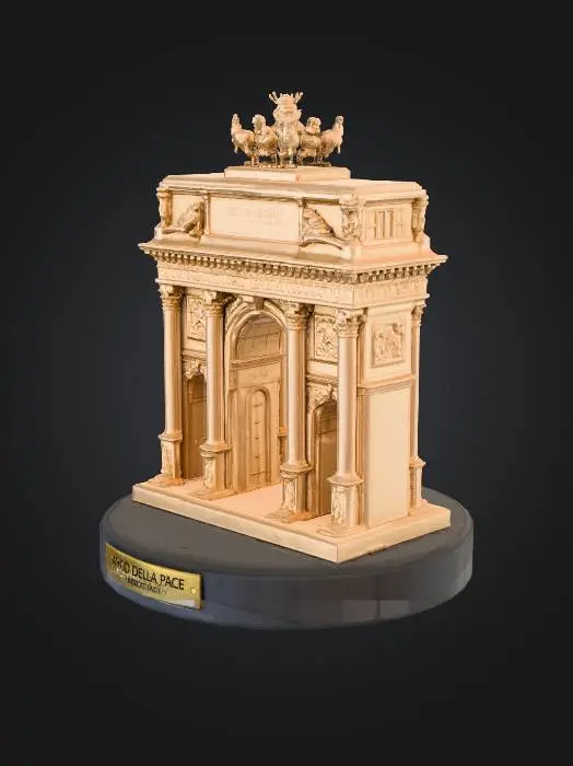 3D model for Arco della Pace Model