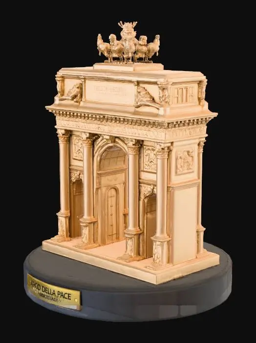 3D model for Arco della Pace Model