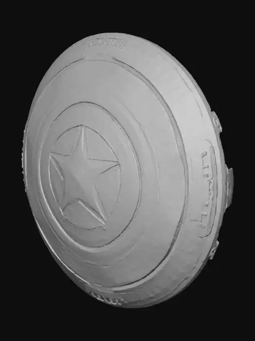 3D model for scudo di capitan america