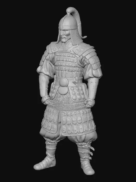 3D model for Warrior of the Steppes