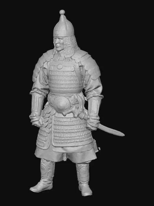 3D model for Warrior of the Steppes