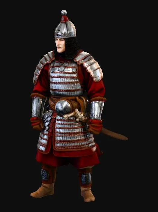 3D model for Warrior of the Steppes