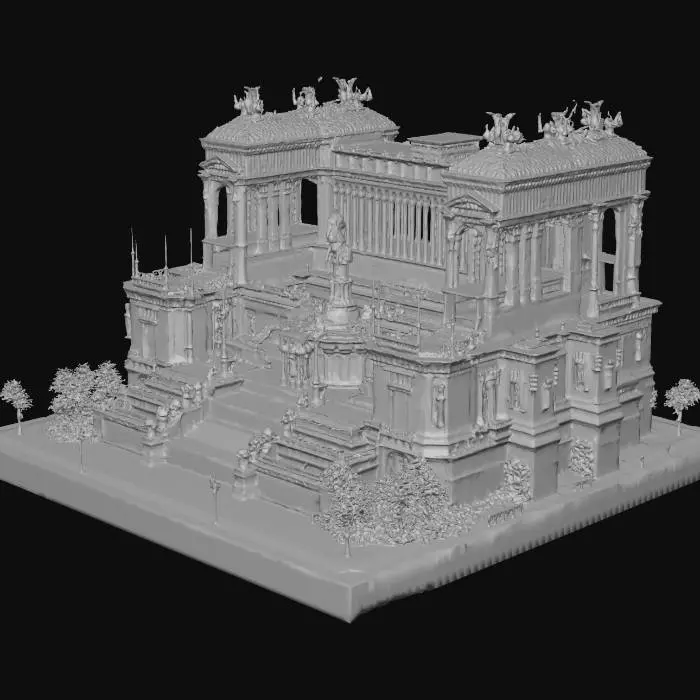 3D model for Altar of the Fatherland Model