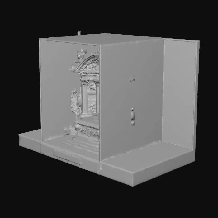 3D model for Roman Altar Display