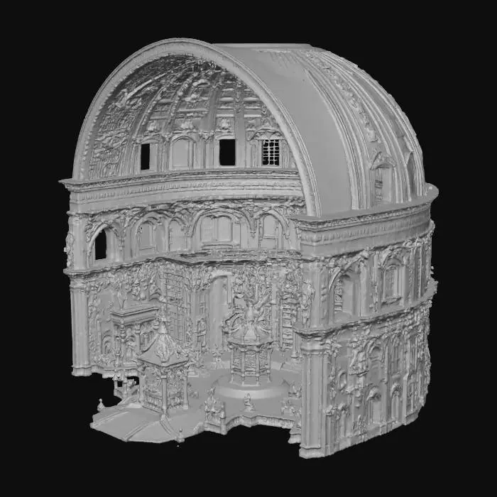 3D model for Dome Replica Exhibit