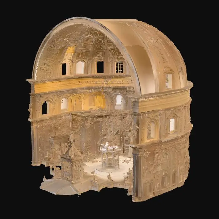 3D model for Dome Replica Exhibit