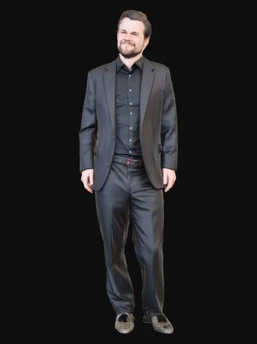 3D model for Magnus Carlsen