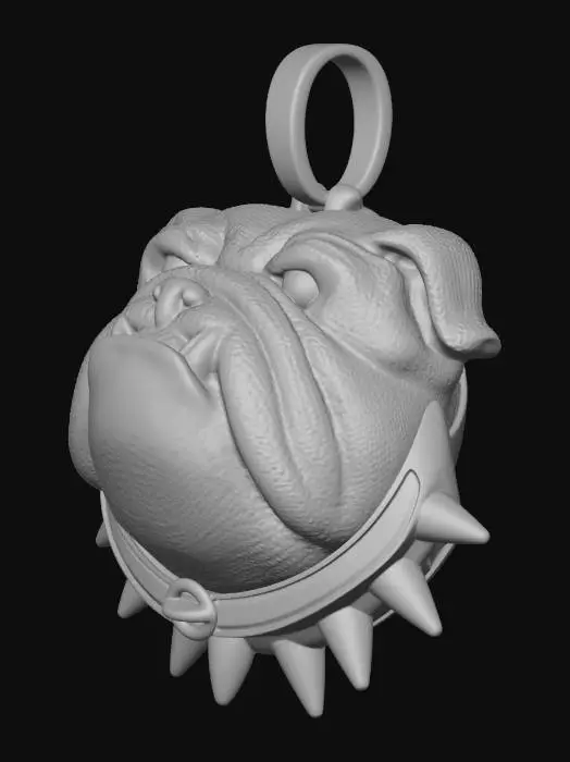 3D model for Diamond Bulldog Pendant