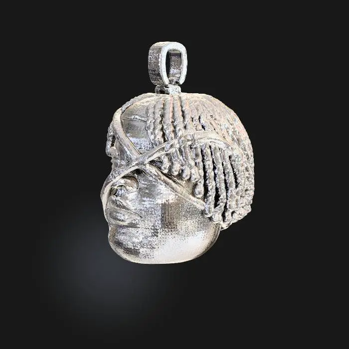 3D model for Diamond Mask Pendant