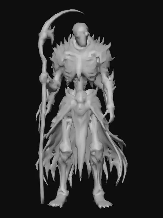 3D model for Infernal Reaper, #Halloween2025#