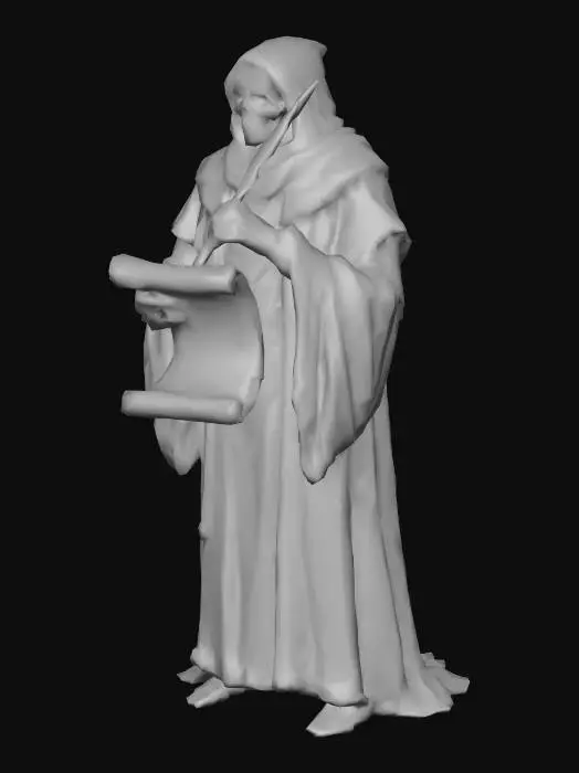 3D model for Scribe of Shadows, #Halloween2025#