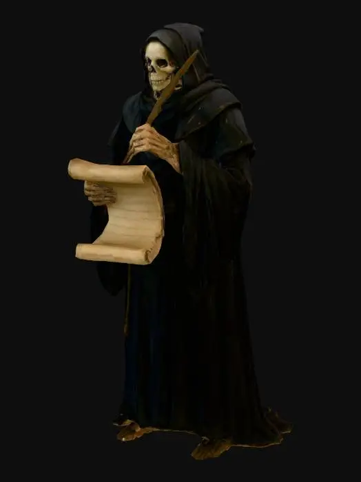 3D model for Scribe of Shadows, #Halloween2025#