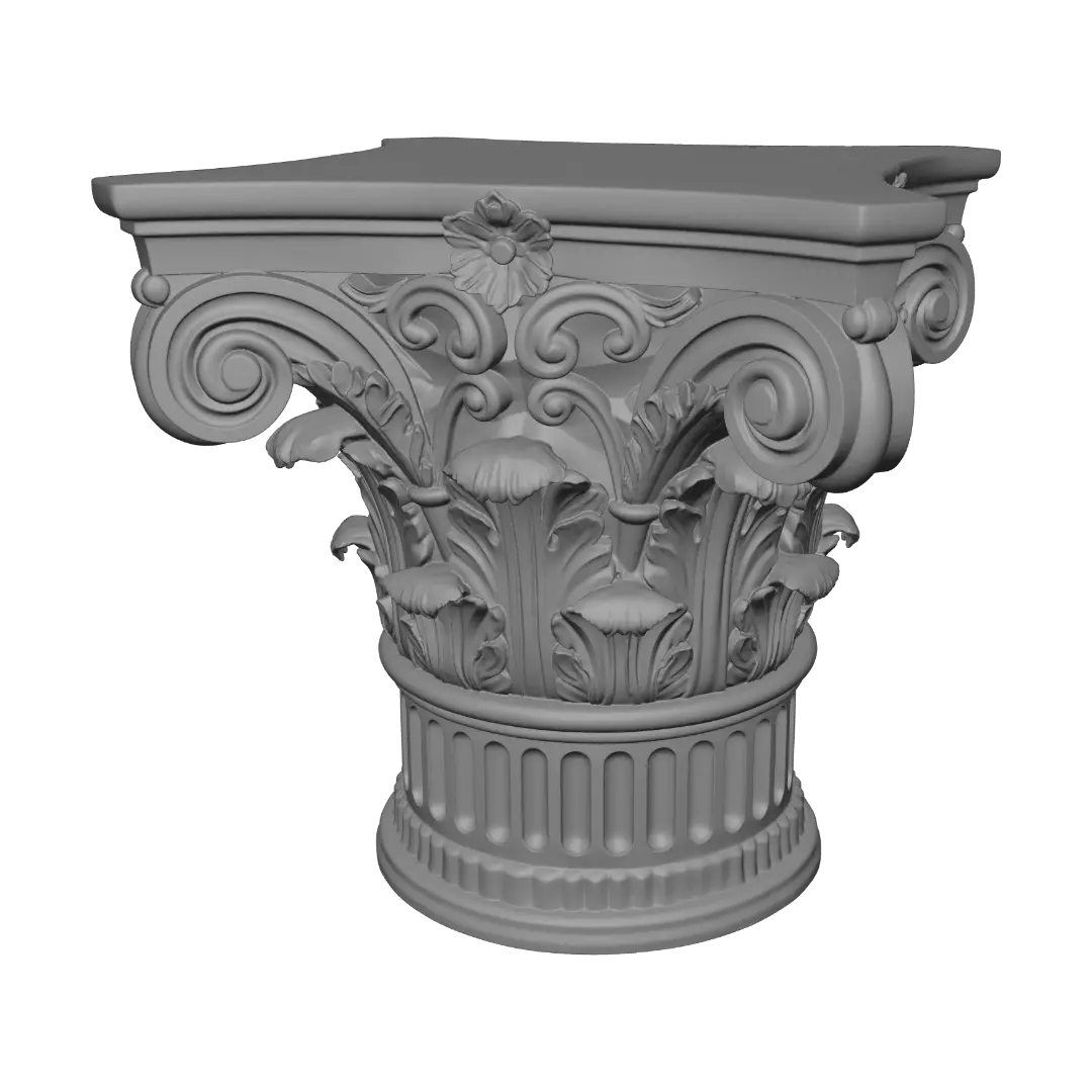fluted