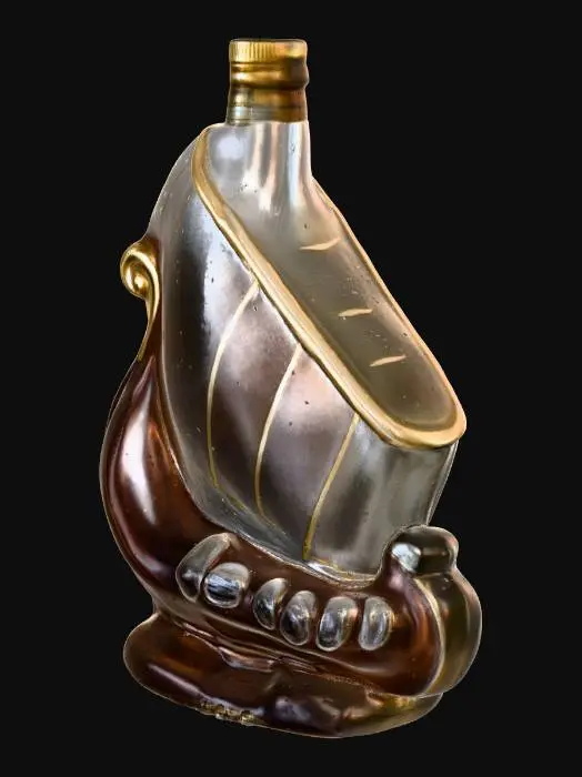 3D model for Viking Ship Bottle