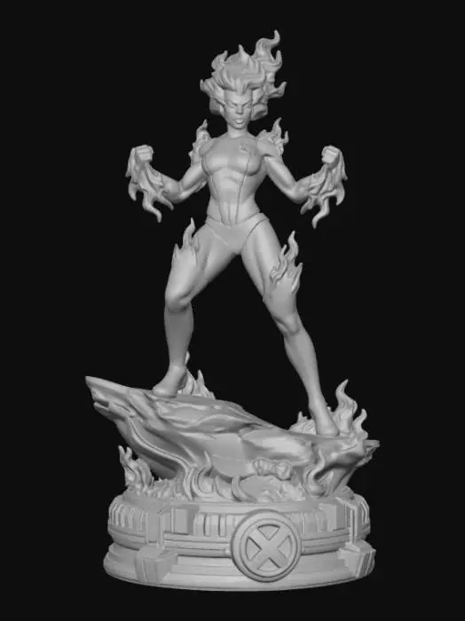 3D model for BINARY - XMEN - BY RAIAL