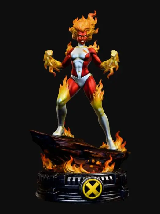 3D model for BINARY - XMEN - BY RAIAL