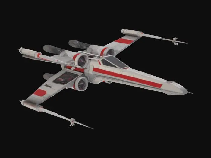 3D model for Starfighter Wings