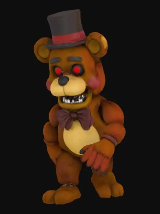 3D model for Freddy Fazbear