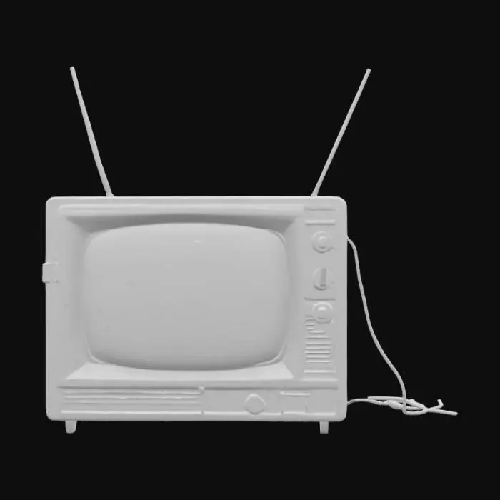 3D model for analog horror 
