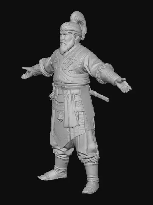 3D model for Ottoman Janissary soldier